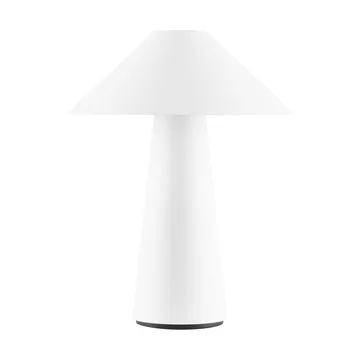 Cannes portabel bordlampe - Hvit - Globen Lighting