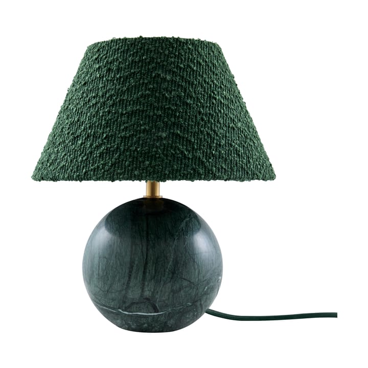 Castello 24 bordlampe - Mørkegrønn marmor - Globen Lighting