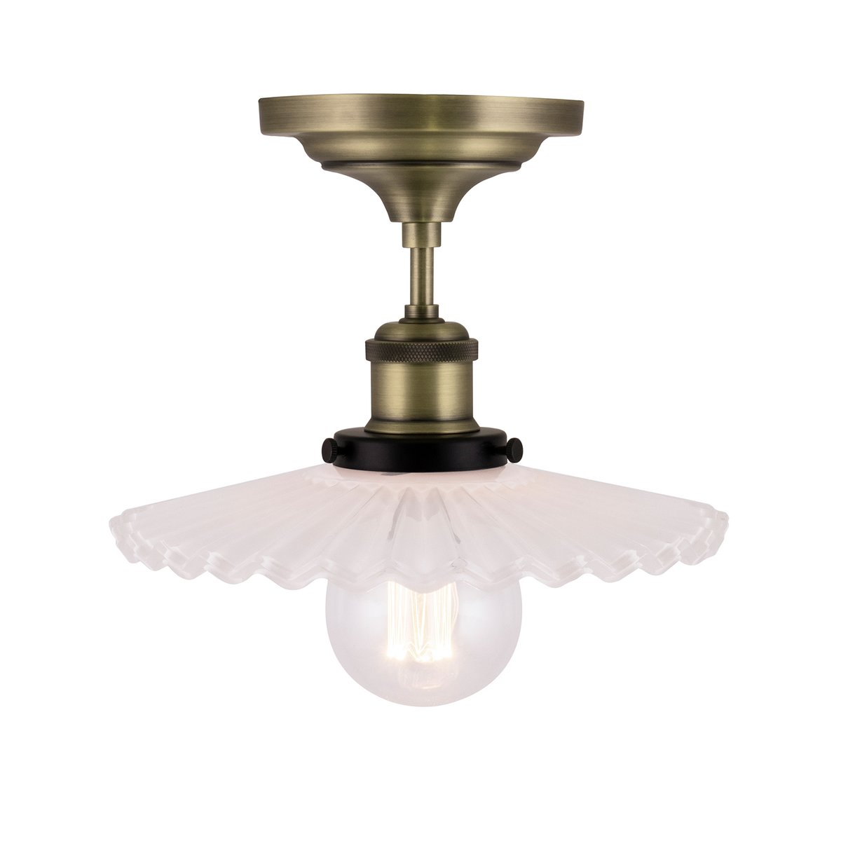 Bilde av Globen Lighting Cobbler plafond 25 cm Hvit