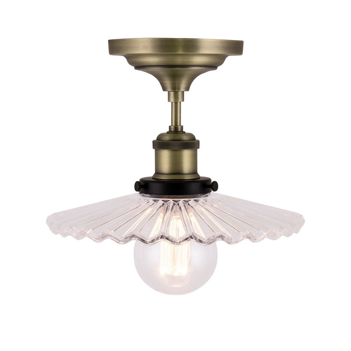 Bilde av Globen Lighting Cobbler plafond 25 cm Klar