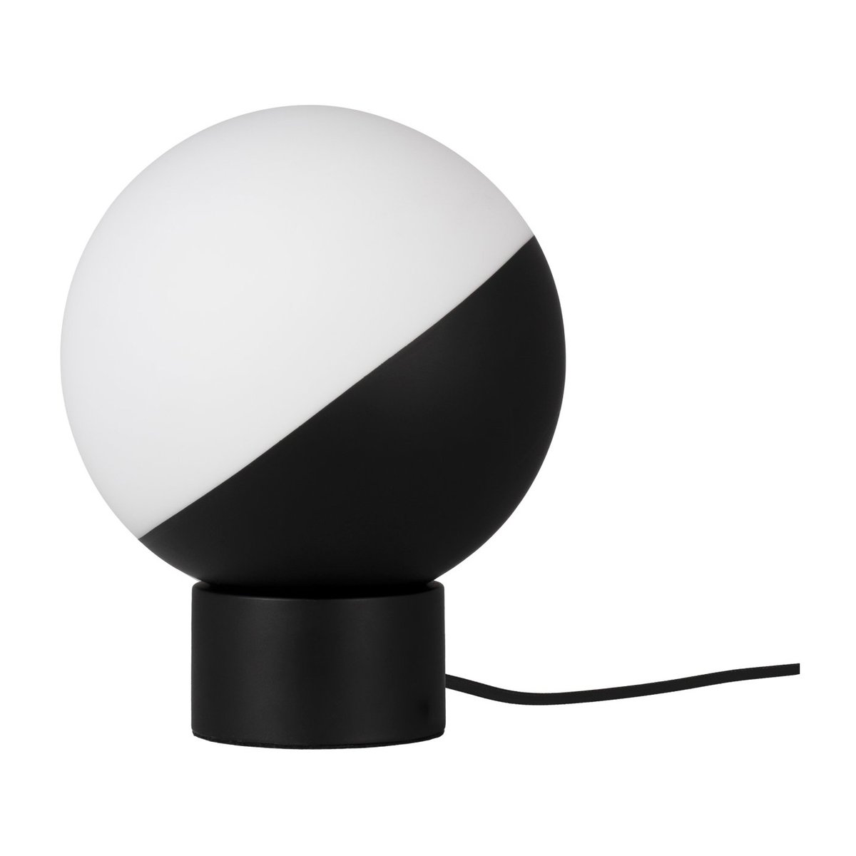 Bilde av Globen Lighting Contur bordlampe Ø 20 cm Svart-hvit