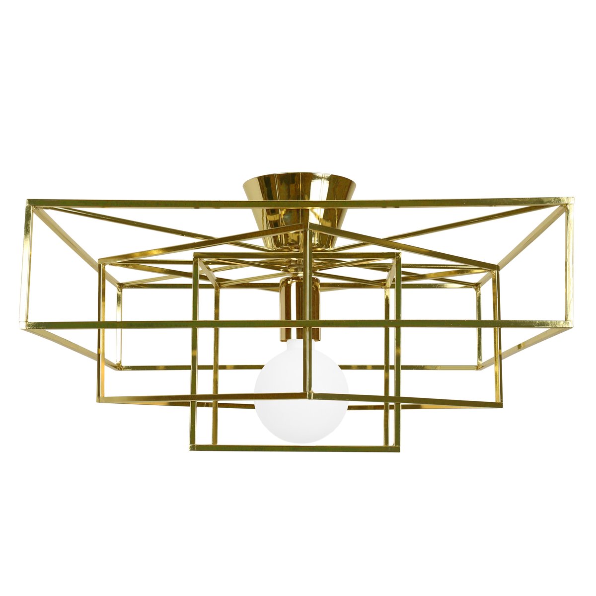 Bilde av Globen Lighting Cube plafond messing
