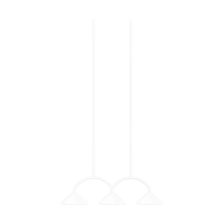 Curve pendel 3 - Hvit - Globen Lighting