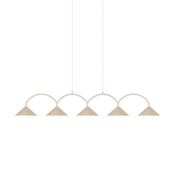 Curve pendel 5 - Beige - Globen Lighting