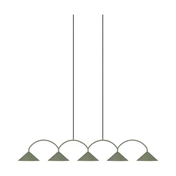 Curve pendel 5 - Grønn - Globen Lighting