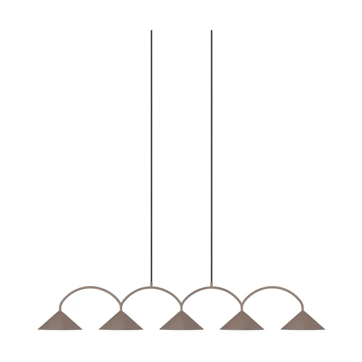 Curve pendel 5 - Mocha - Globen Lighting