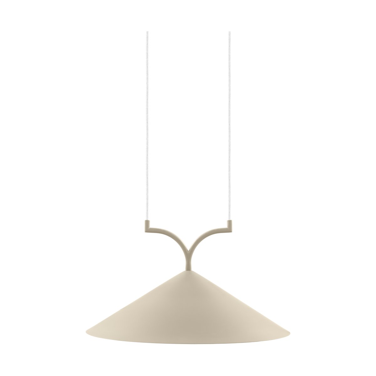 Bilde av Globen Lighting Curve pendel 50 Beige