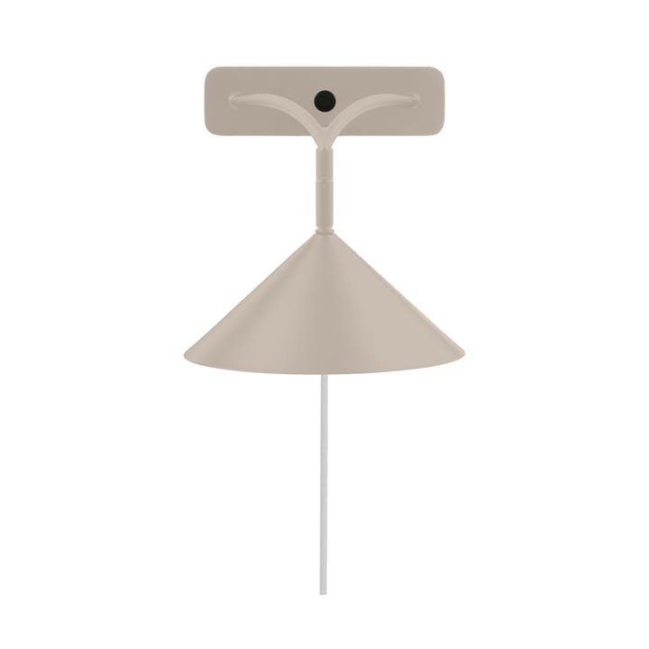 Curve vegglampe, Beige Globen Lighting