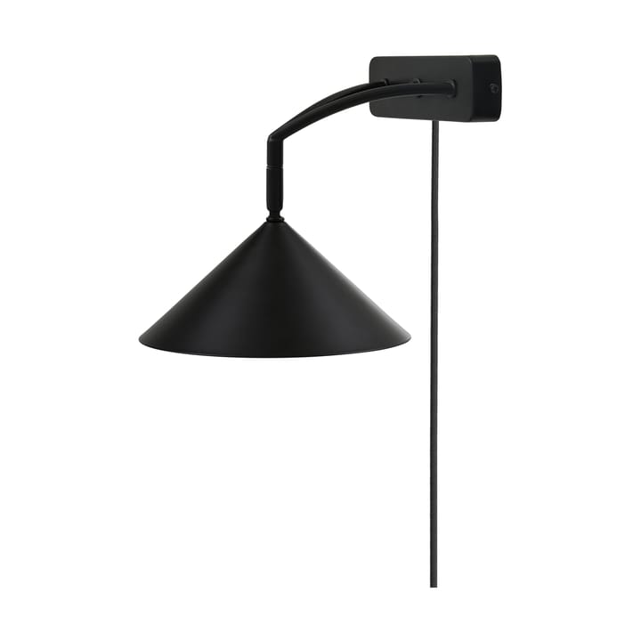 Curve vegglampe - Svart - Globen Lighting
