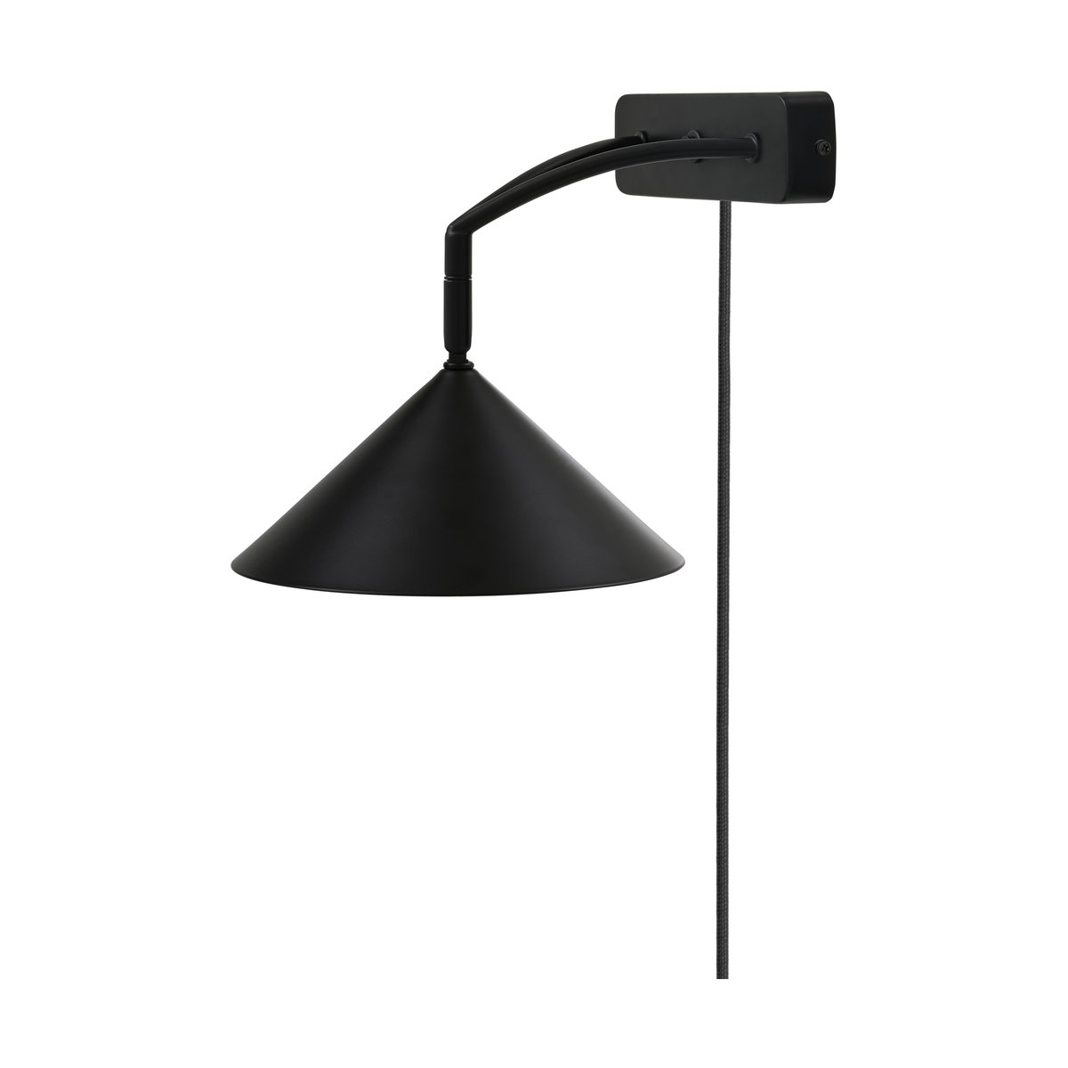 Bilde av Globen Lighting Curve vegglampe Svart
