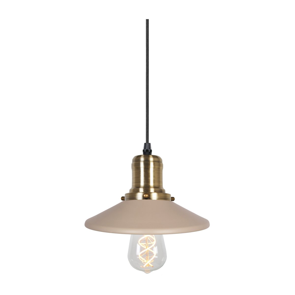 Disc pendel mini Beige