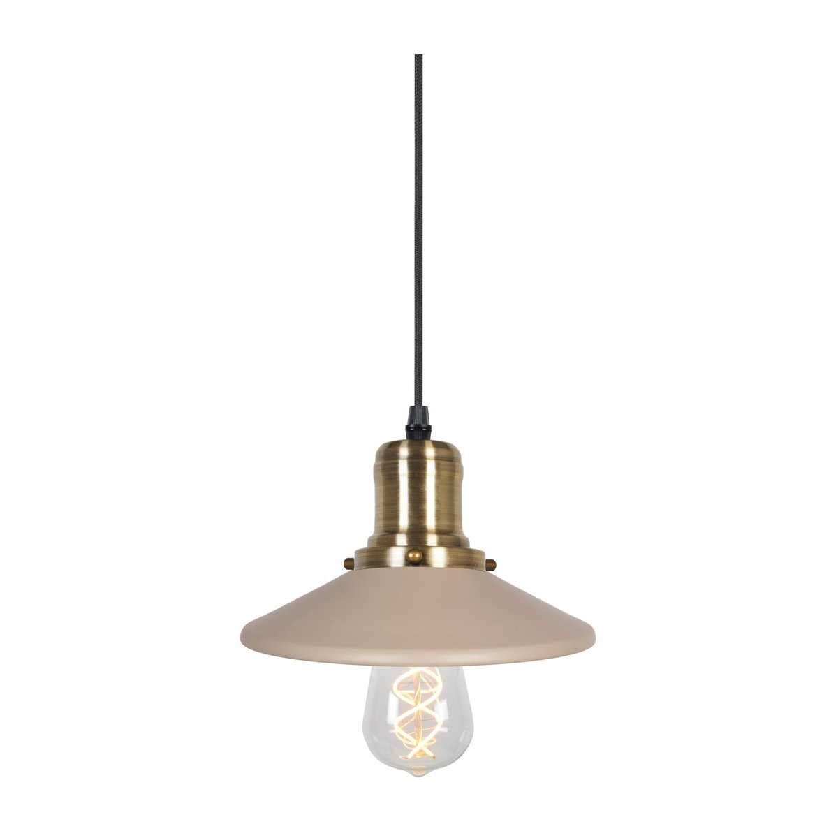 Bilde av Globen Lighting Disc pendel mini Beige