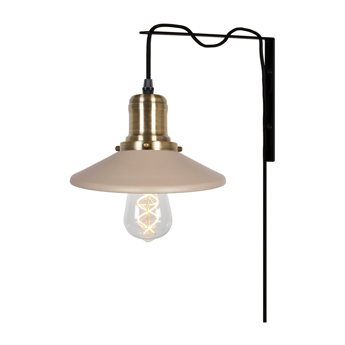 Bilde av Globen Lighting Disc vegglampe Beige