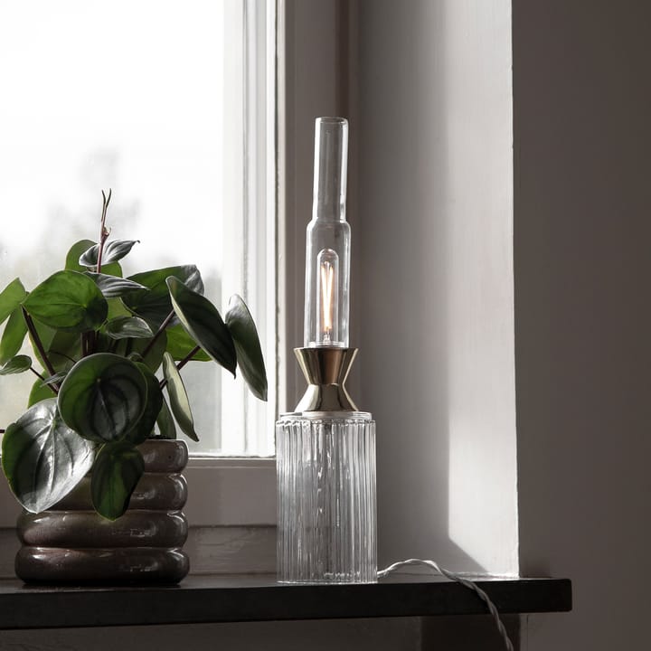 Ester bordlampe, Klar-messing Globen Lighting