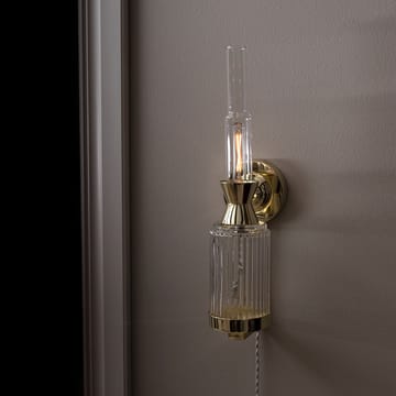 Ester vegglampe - røyk/krom - Globen Lighting