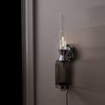 Ester vegglampe - røyk/krom - Globen Lighting