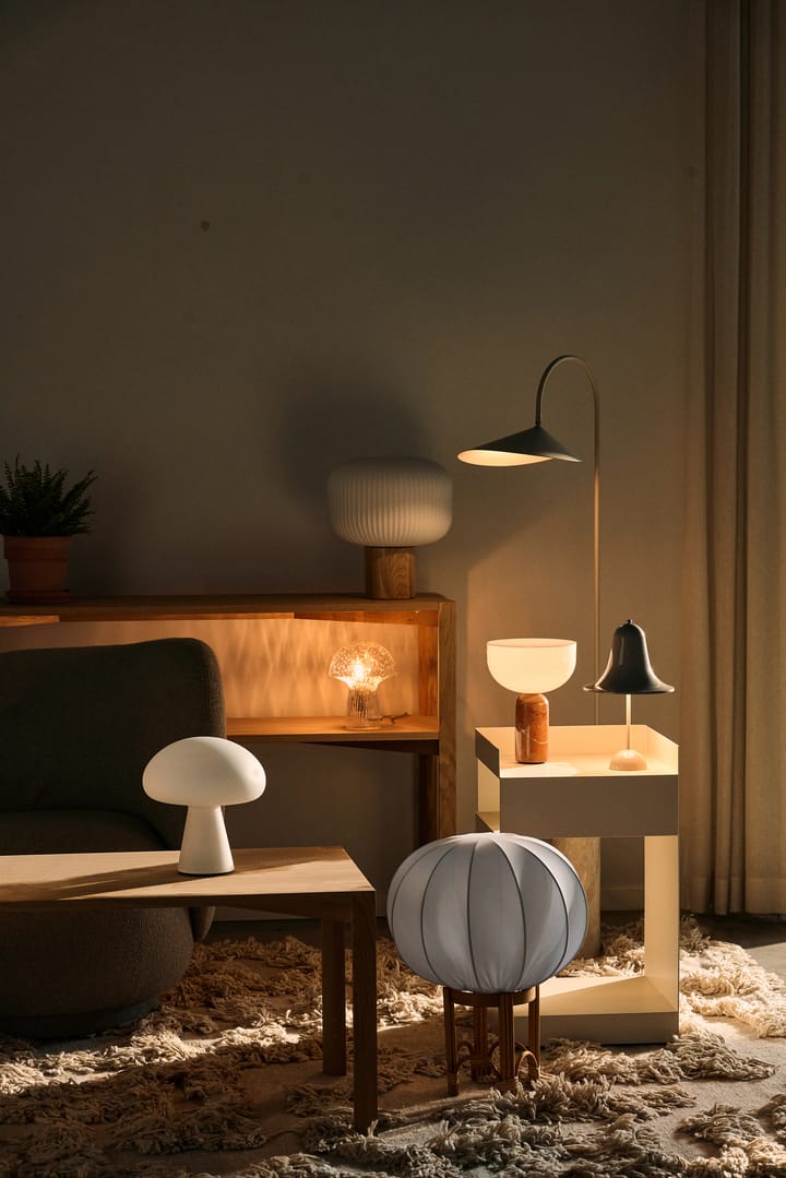 Fiji stålampe 38 cm, Natur Globen Lighting