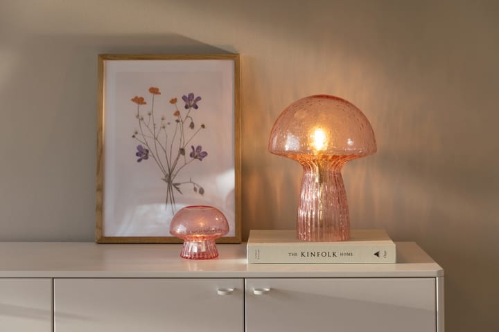 Fungo 12 telysholder Special Edition, Rosa Globen Lighting