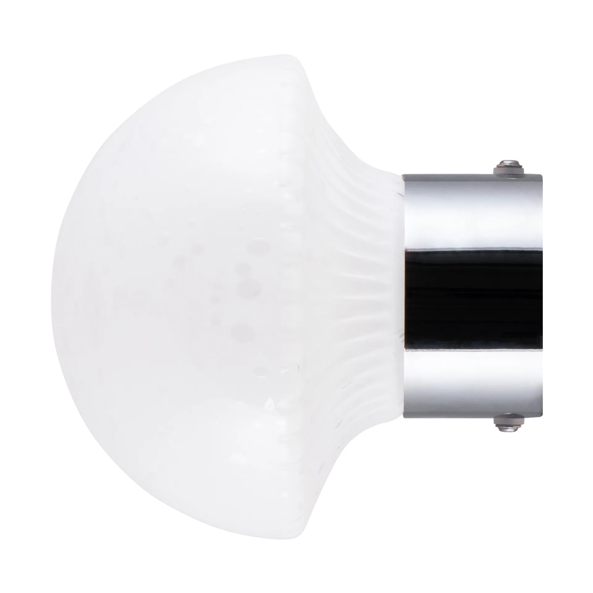 Fungo plafond Ø16 cm, Hvit-krom Globen Lighting