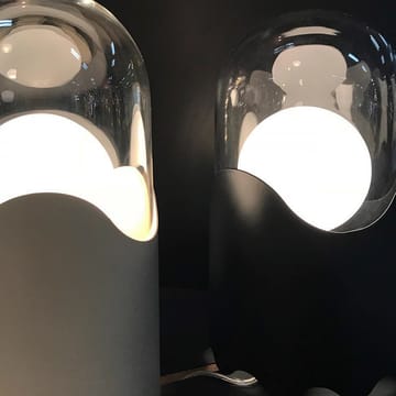 Ghost bordlampe - beige, klart glass - Globen Lighting