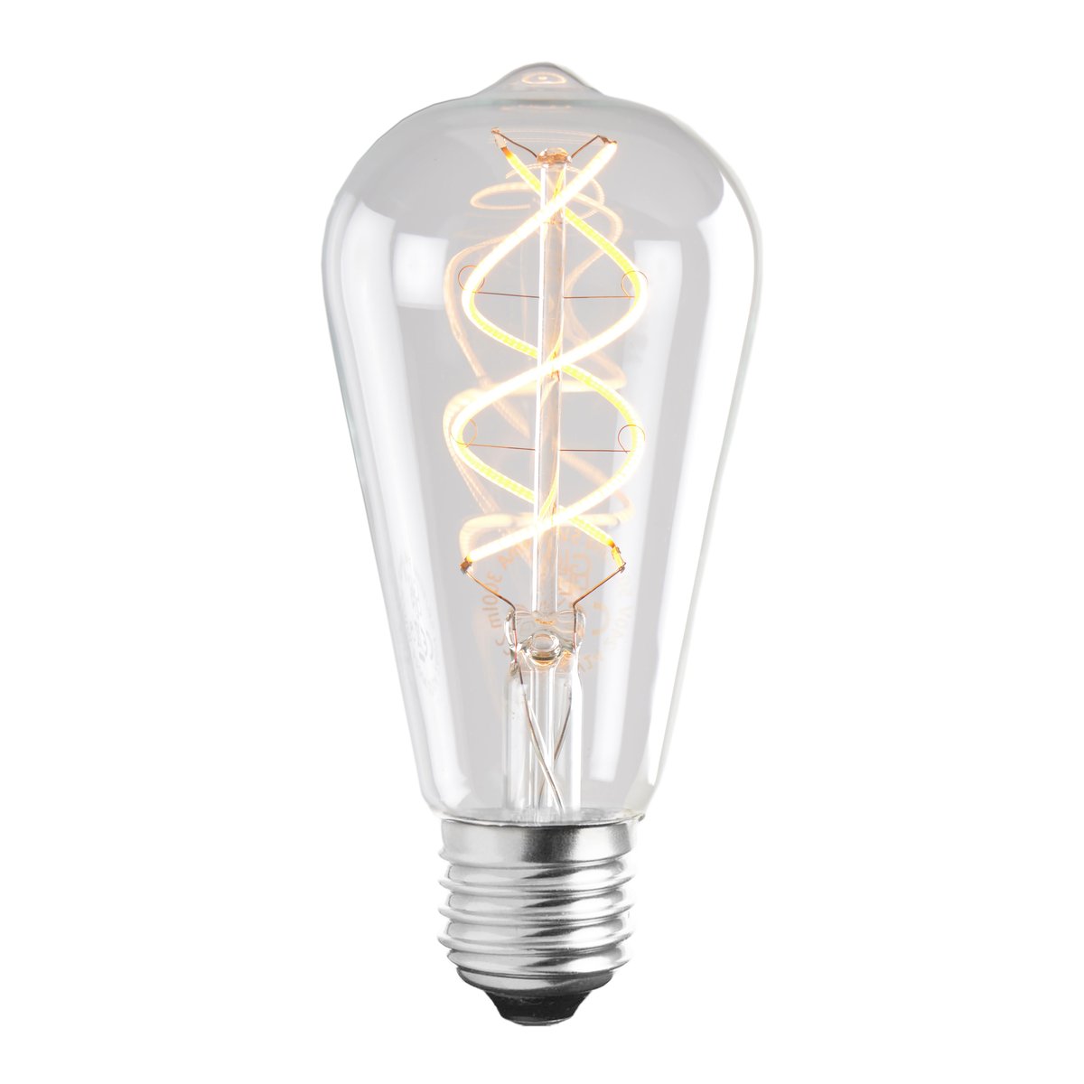 Globen lyspære E27 LED soft filament 6,4 cm