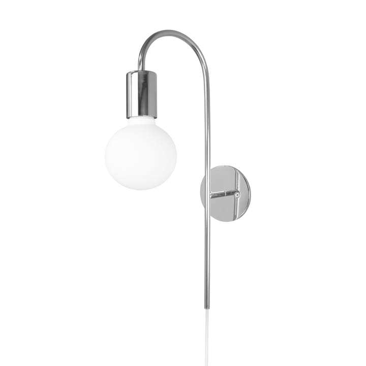 Grace vegglampe, krom Globen Lighting
