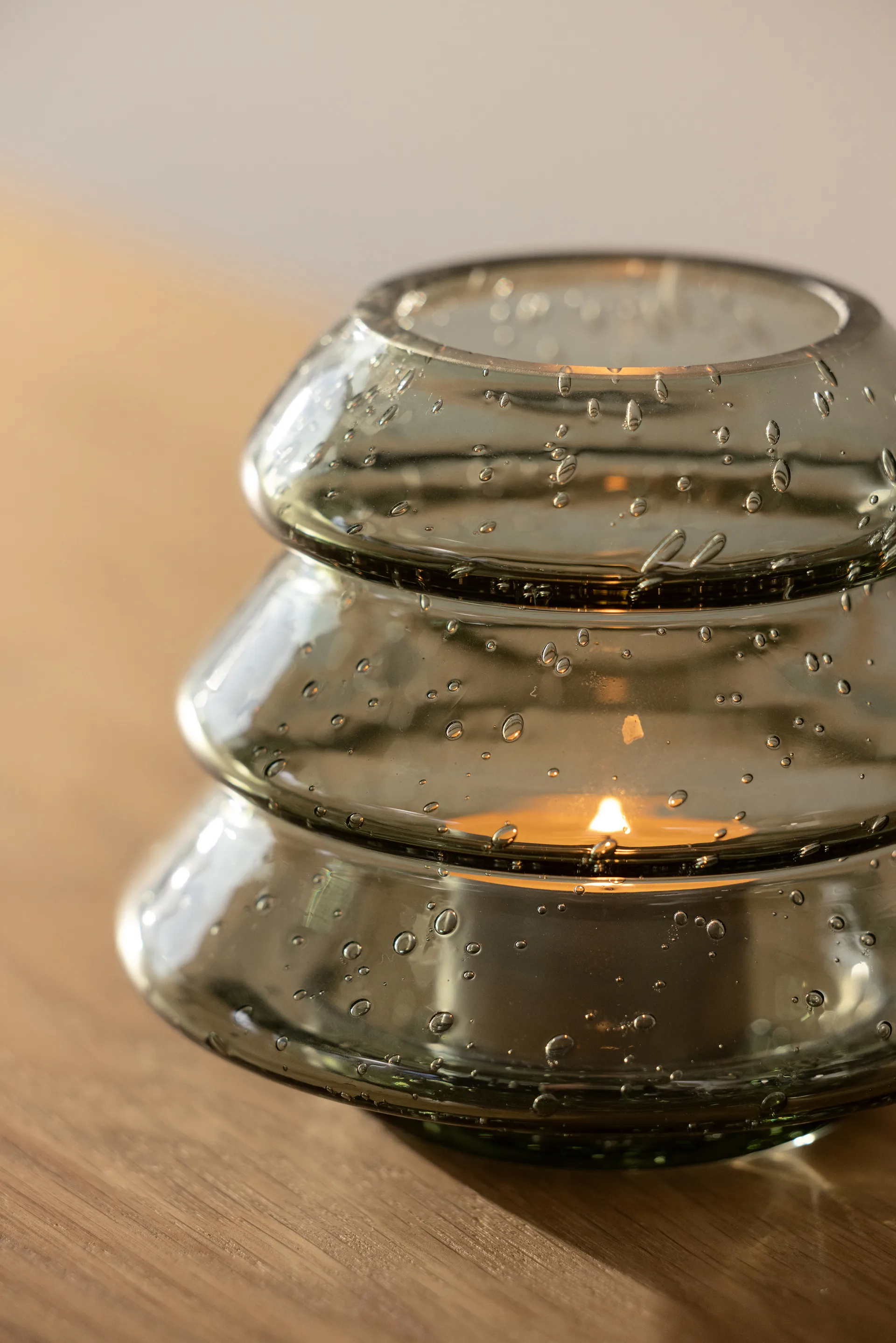 Gran 12 telysholder, Grønn Globen Lighting