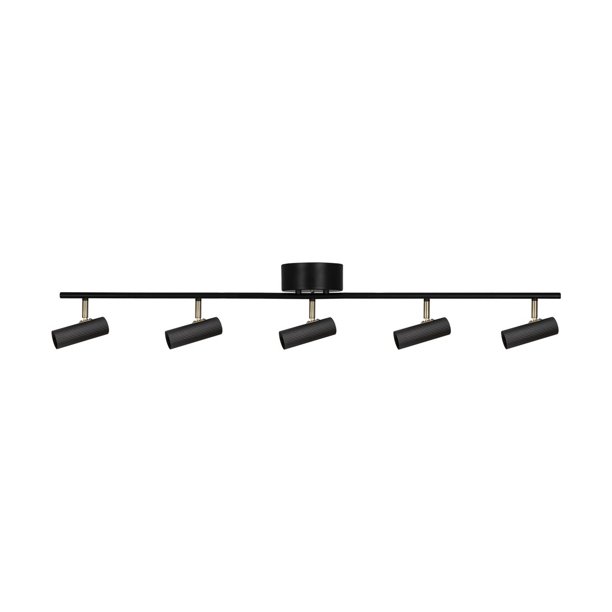 Globen Lighting Hubble 5 Long takplafond Sort | Skandinavisk Design | Plafonder | Svart