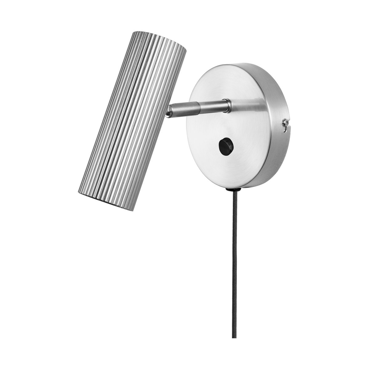 Hubble vegglampe Børstet stål
