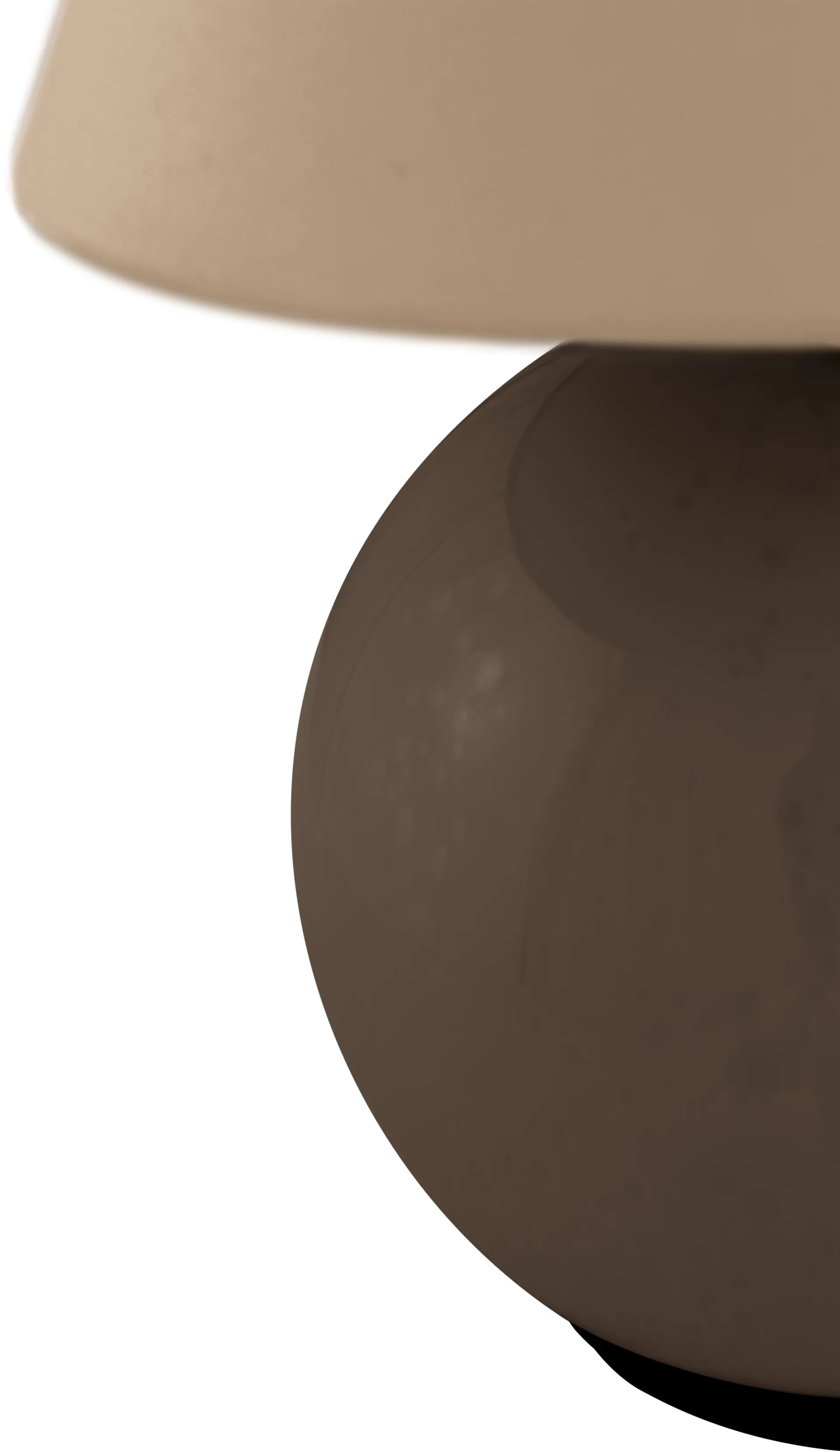 Iris 16 portabel bordlampe, Mocha Globen Lighting