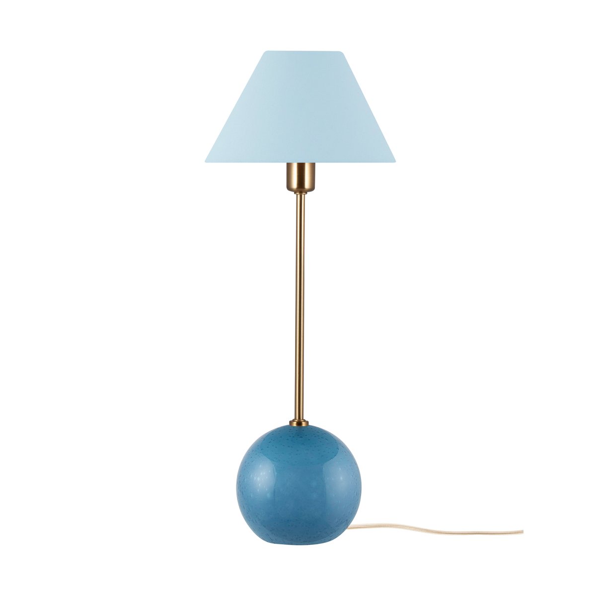 Bilde av Globen Lighting Iris 20 bordlampe Dueblå