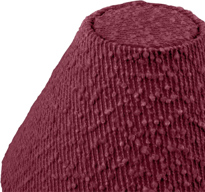 Iris 20 lampeskjerm, Bouclé burgundy Globen Lighting