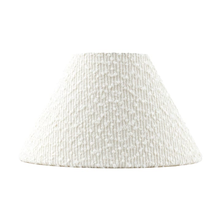 Iris 20 lampeskjerm - Bouclé hvitvit - Globen Lighting
