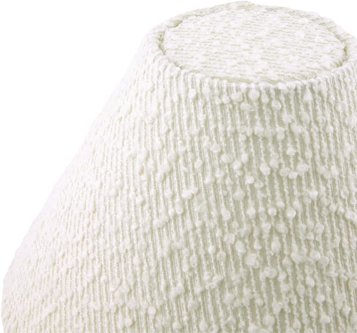 Iris 20 lampeskjerm, Bouclé hvitvit Globen Lighting