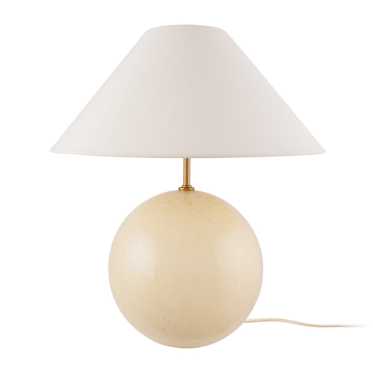 Bilde av Globen Lighting Iris 35 bordlampe 39 cm Creme