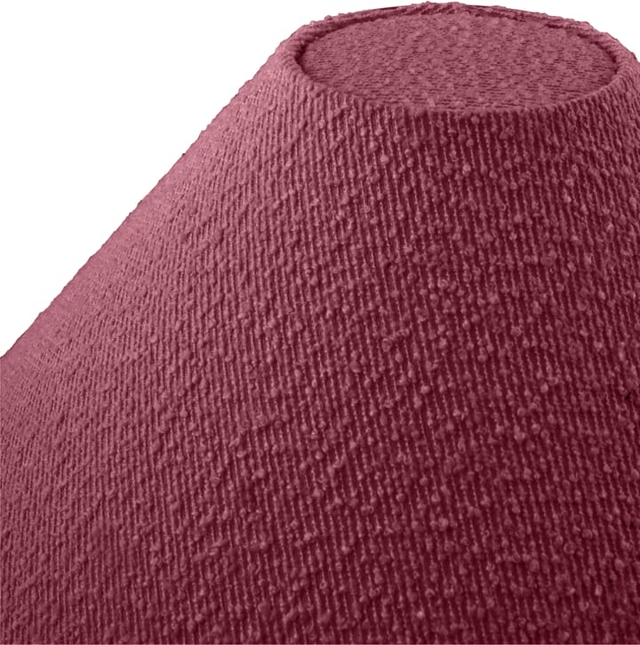 Iris 45 lampeskjerm, Bouclé burgunder Globen Lighting