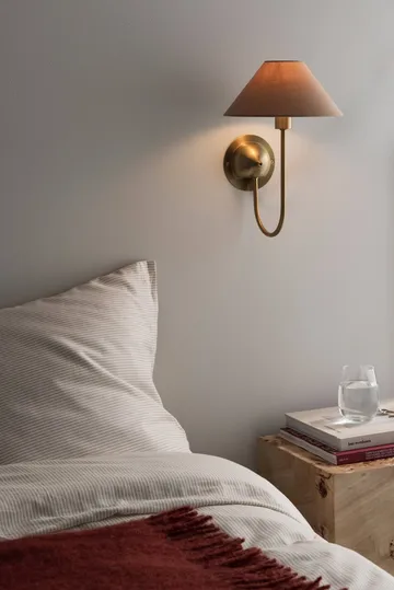 Iris vegglampe - Mocha - Globen Lighting
