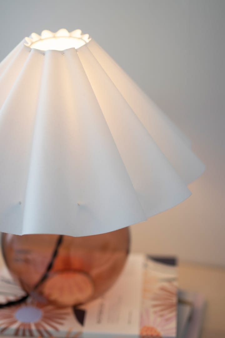 Judith bordlampe Ø 30 cm - Brun-hvit - Globen Lighting