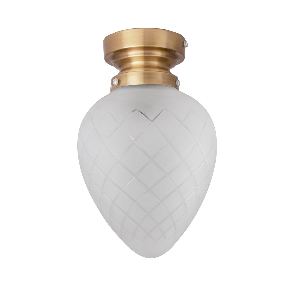 Bilde av Globen Lighting Juni IP44 plafond Slipt hvit