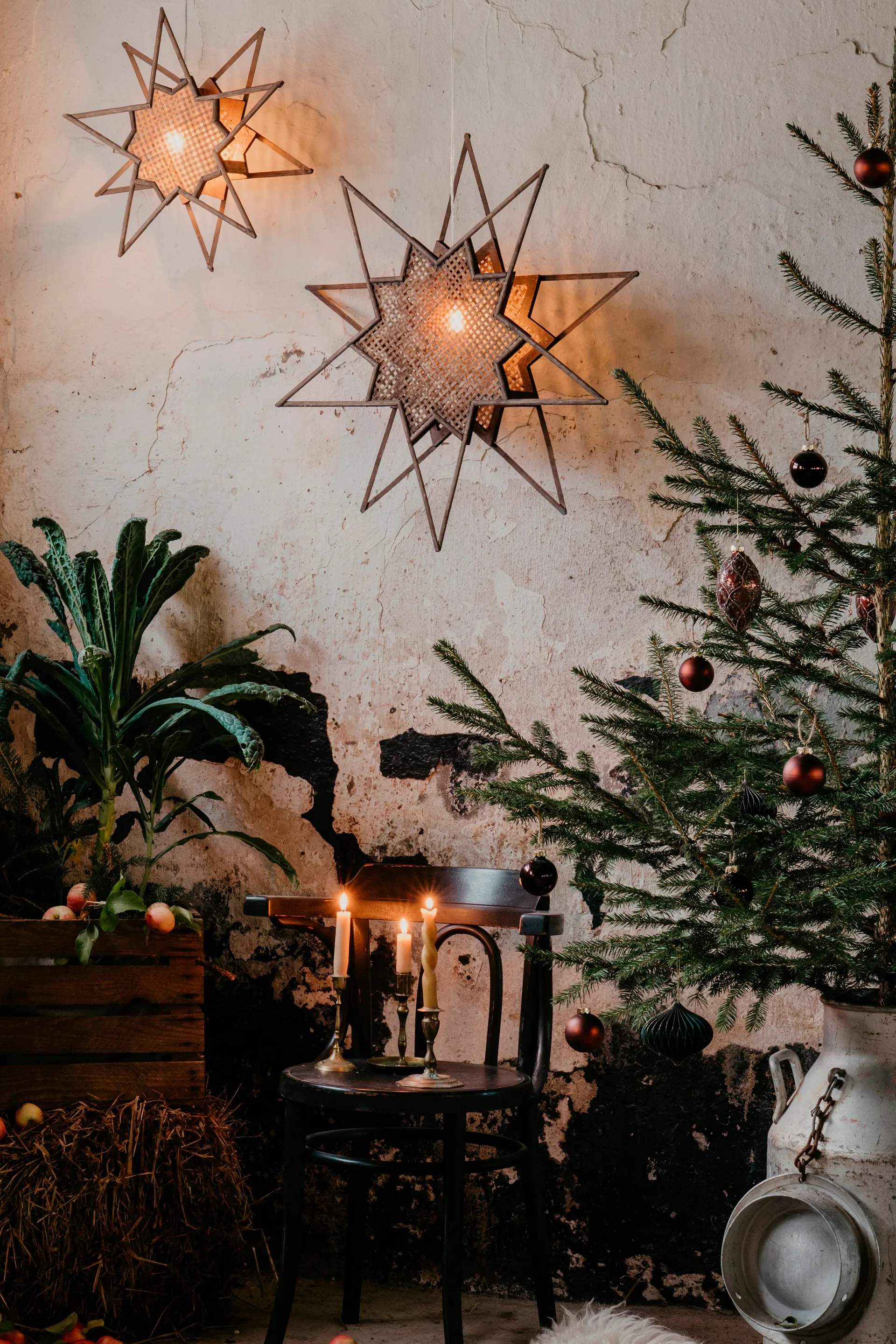 Karin adventsstjerne Ø 45 cm, Brun Globen Lighting