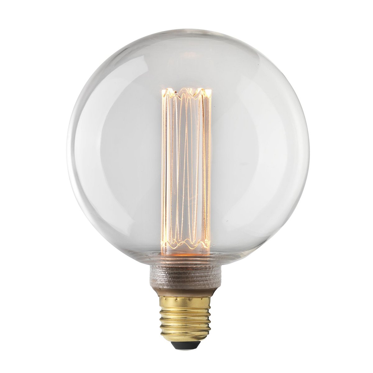 Laser filament LED E27 dimbar 12,5 cm, E27