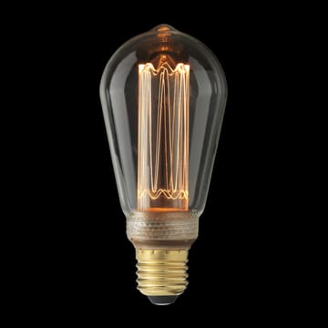 Laser filament LED E27 dimbar - 6,4 cm, E27 - Globen Lighting