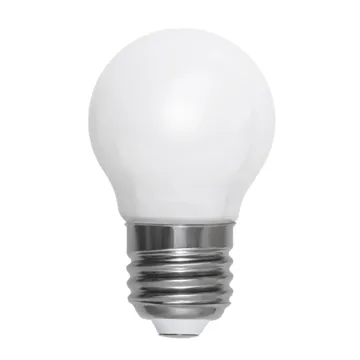 Lyskilde E27 LED filament glob opal 45 mm - 5W - Globen Lighting