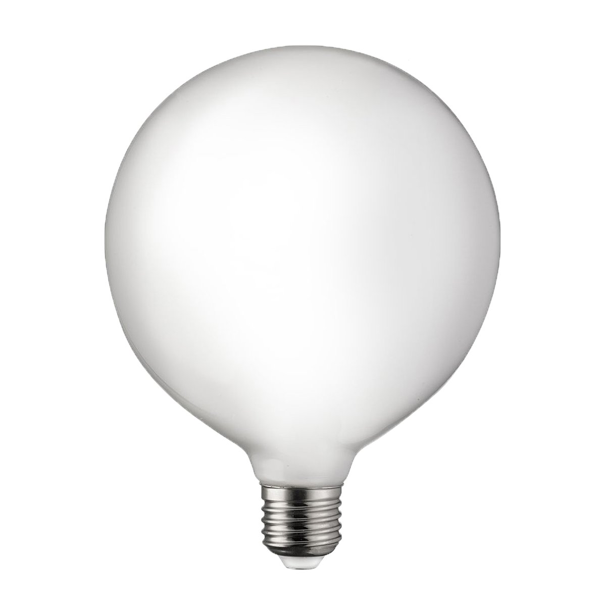 Lyspære E27 LED globe 125 Opal