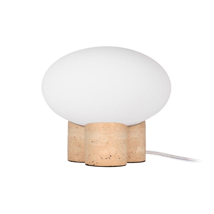 Mammut bordlampe Ø20 cm - Travertin - Globen Lighting