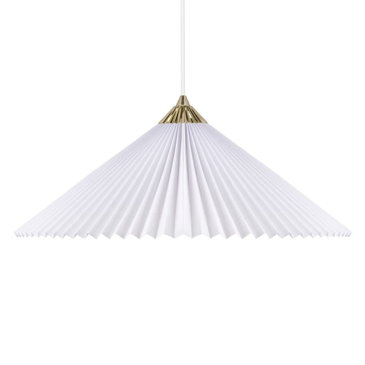 Matisse pendel Ø60 cm, Messing-hvit Globen Lighting