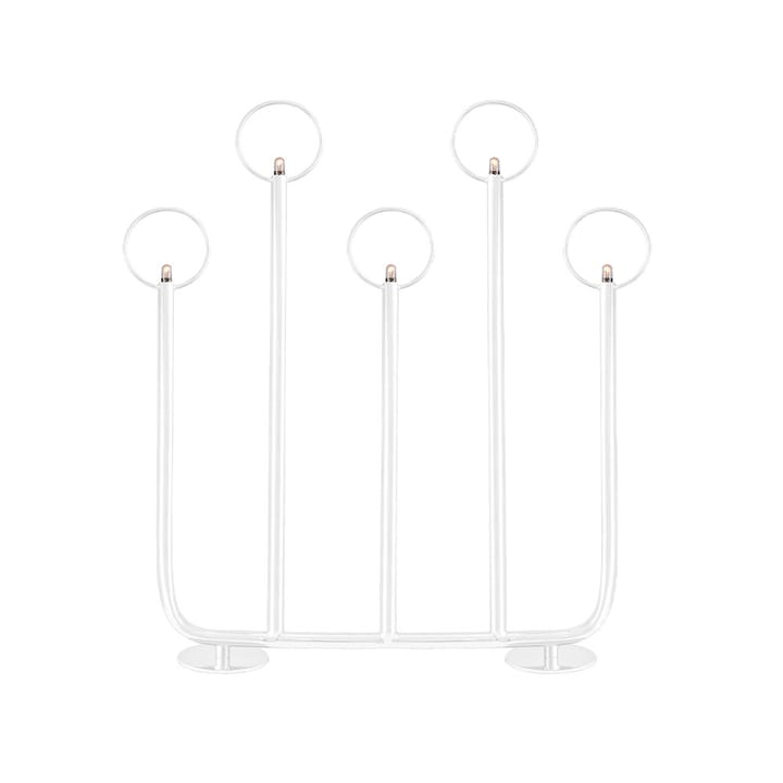 Natale 5 adventslysestake - hvit - Globen Lighting