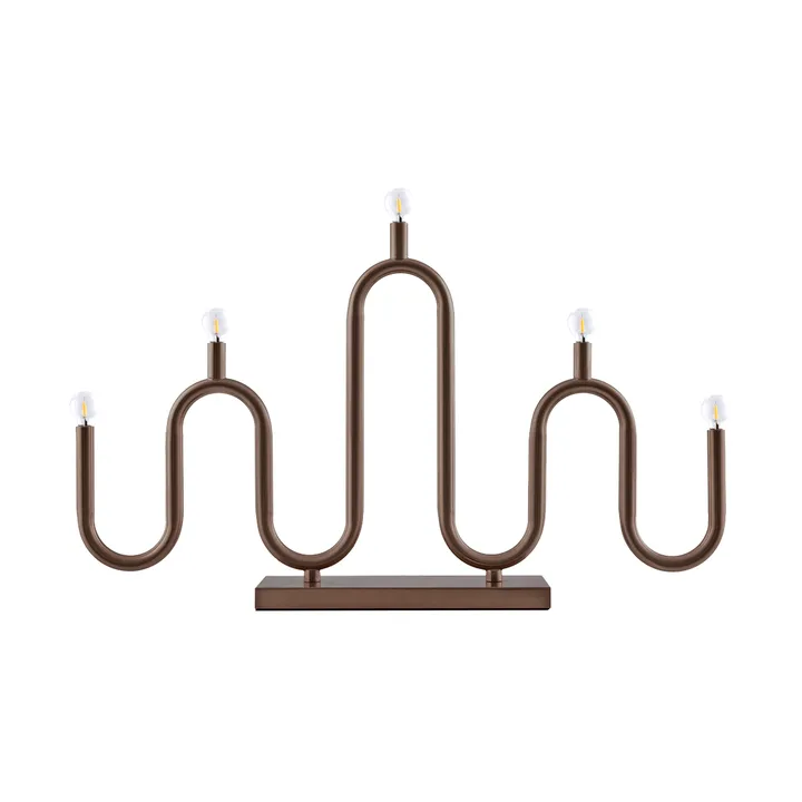 Noel 5 adventslysestake - Bronse - Globen Lighting