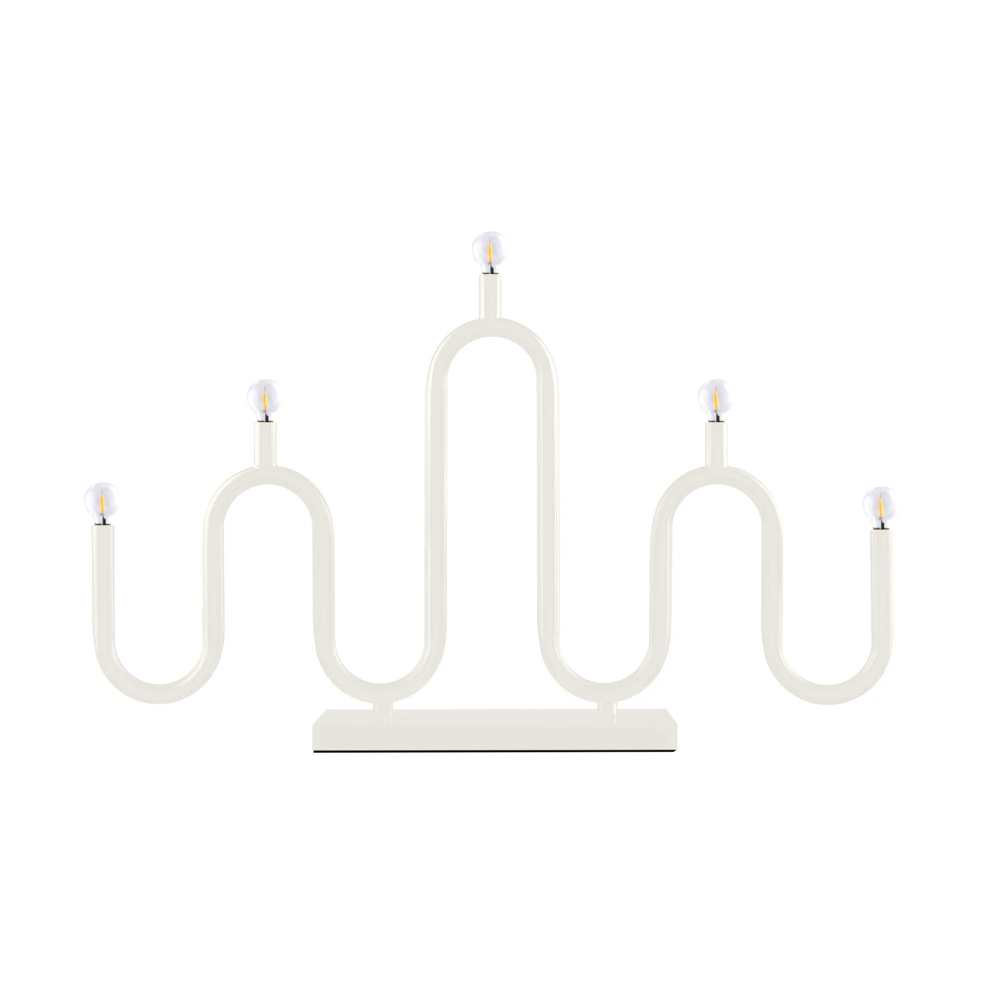 Globen Lighting Noel 5 adventslysestake Elfenbenshvit