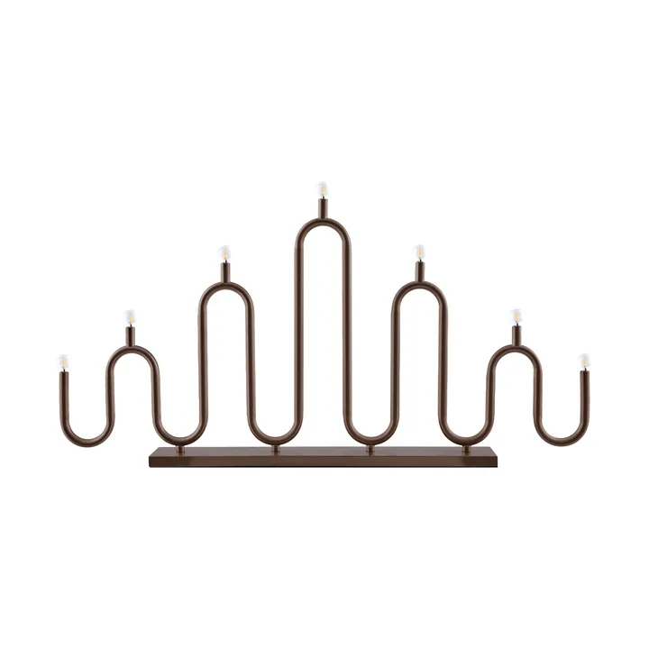 Noel 7 adventslysestake - Bronse - Globen Lighting